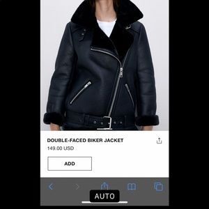 Zara biker jacket
